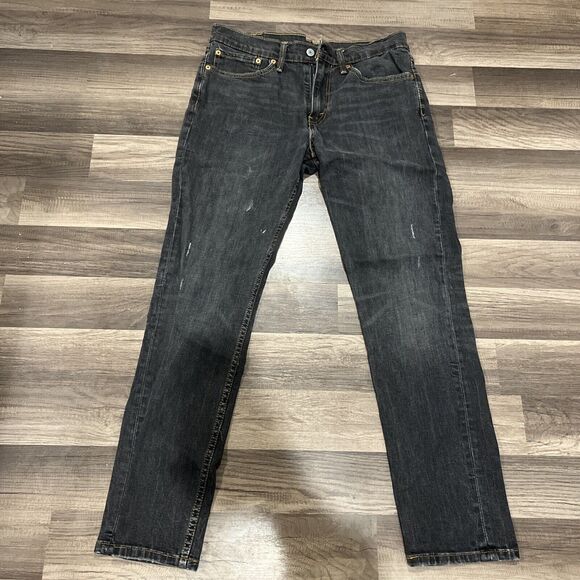 LEVIS 511 LIMITED RED TAG ® FADED BLACK MENS SIZE 34X32 Distressed - Picture 1 of 6